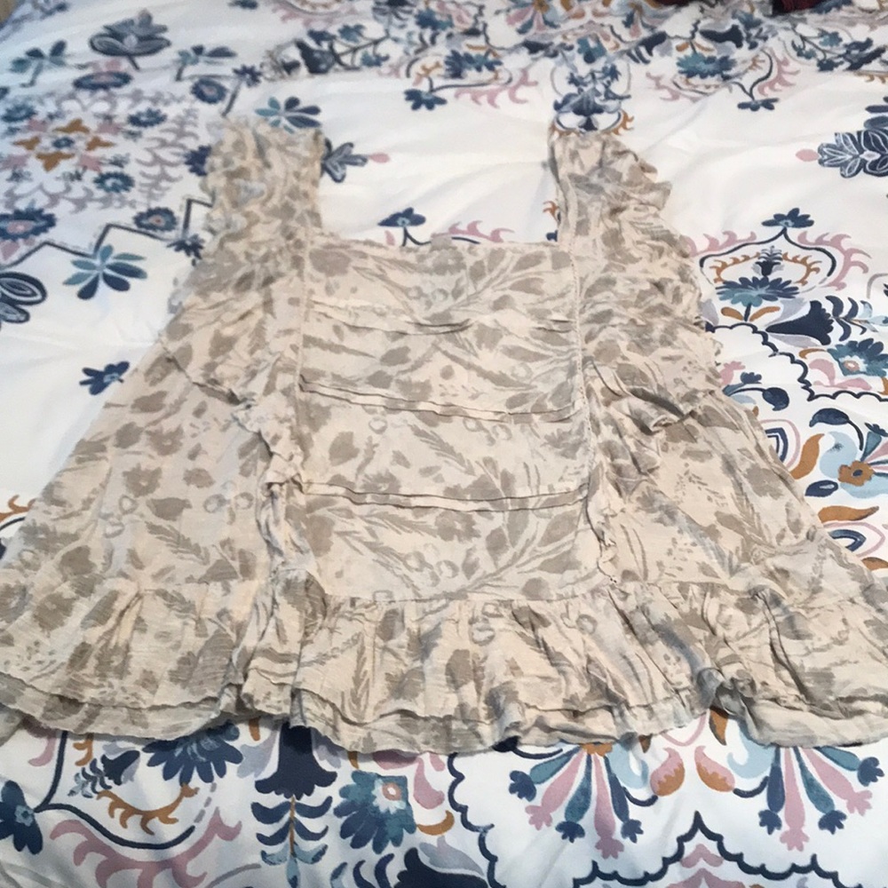 Lucky Brand Peplum Tank